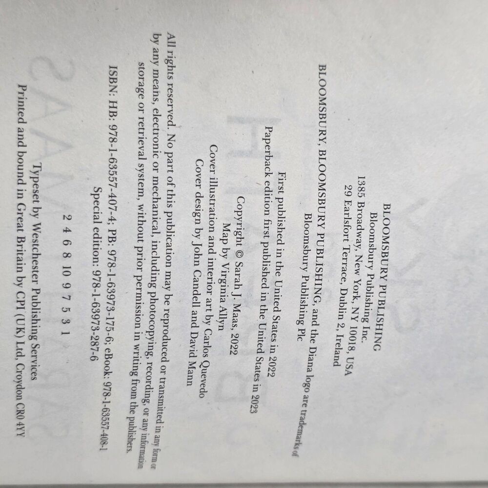 Bloomsbury Sarah J. Maas Crescent City Set: 2 PB + 1 HC - Picture 10 of 14